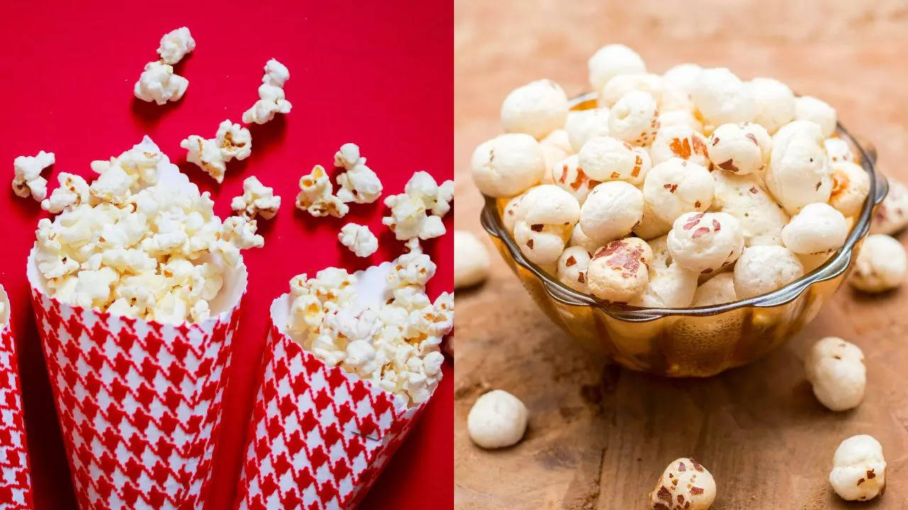 Popcorn Vs Makhana