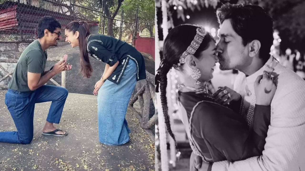 Aditi Rao Hydari Rings In 2025 With Hubby Siddharth By Sharing Sweet Video. Did You Spot Their Proposal Moment?