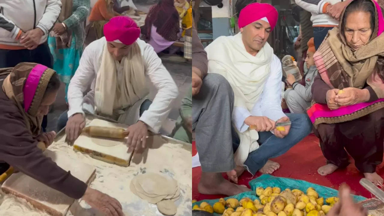 Vikas Khanna Visits Golden Temple With Mother