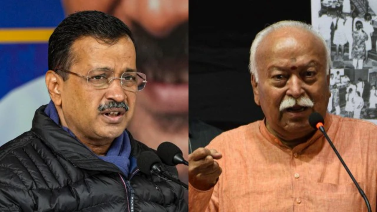 Arvind Kejriwal writes to Mohan Bhagwat