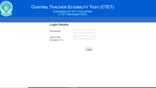 CTET Answer Key 2024 Response Sheet released on ctetnicin, raise objections till January 5