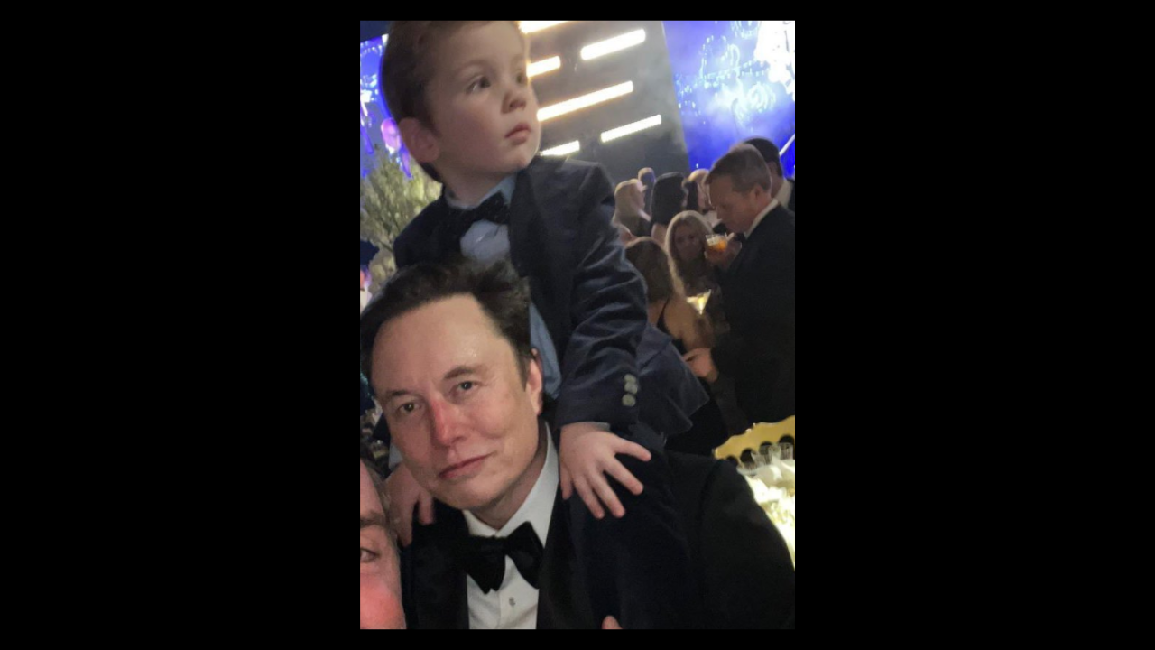 Elon Musk’s X post with son goes viral.