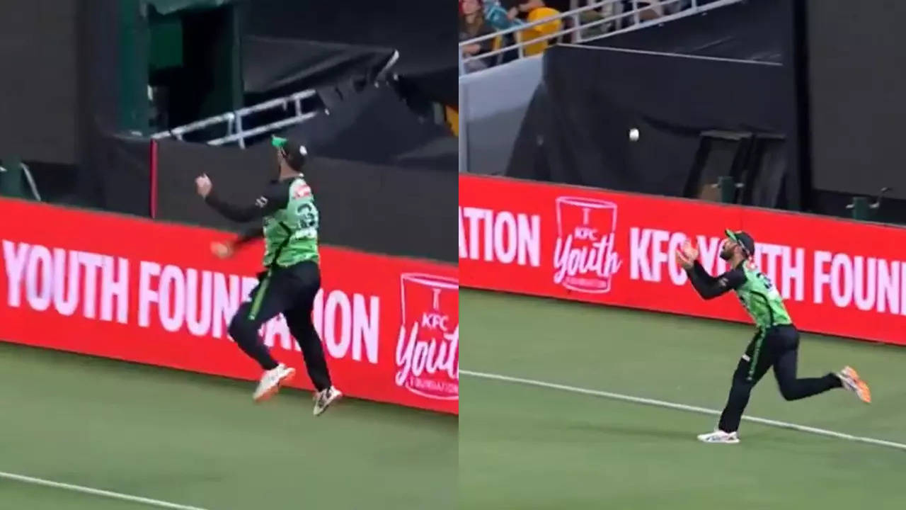 WATCH| Glenn Maxwell Rewinds The Clock Back With Outrageous 'LeBron James' Catch IN BBL