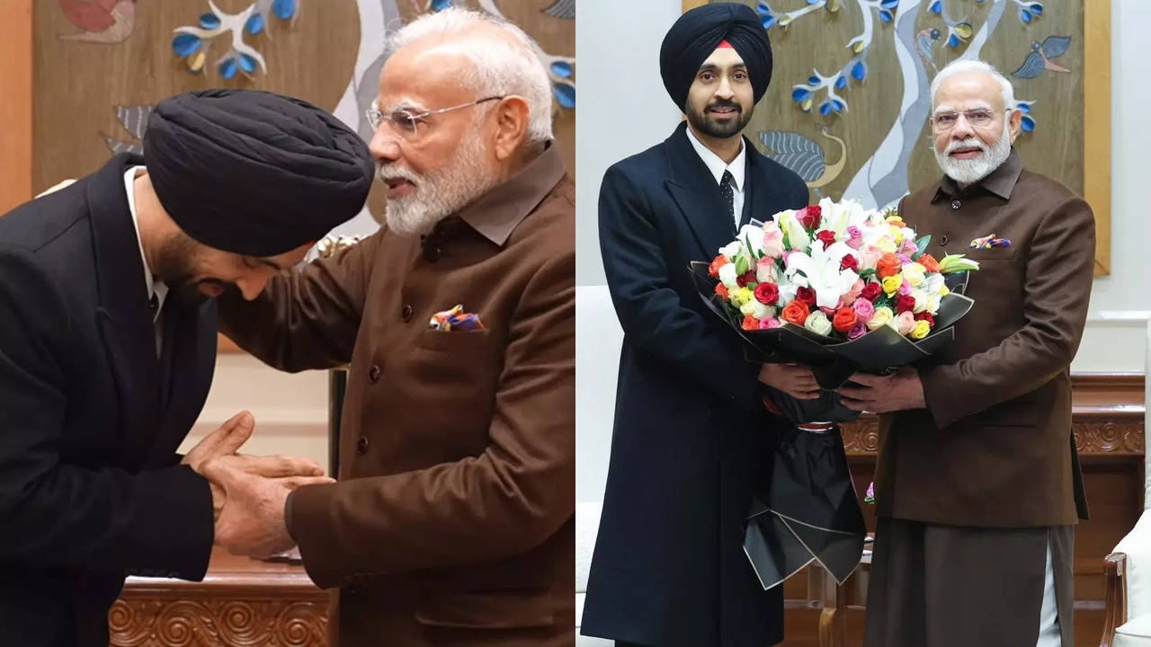 Diljit Dosanjh Meets PM Modi Post Successful Dil-Luminati India Tour