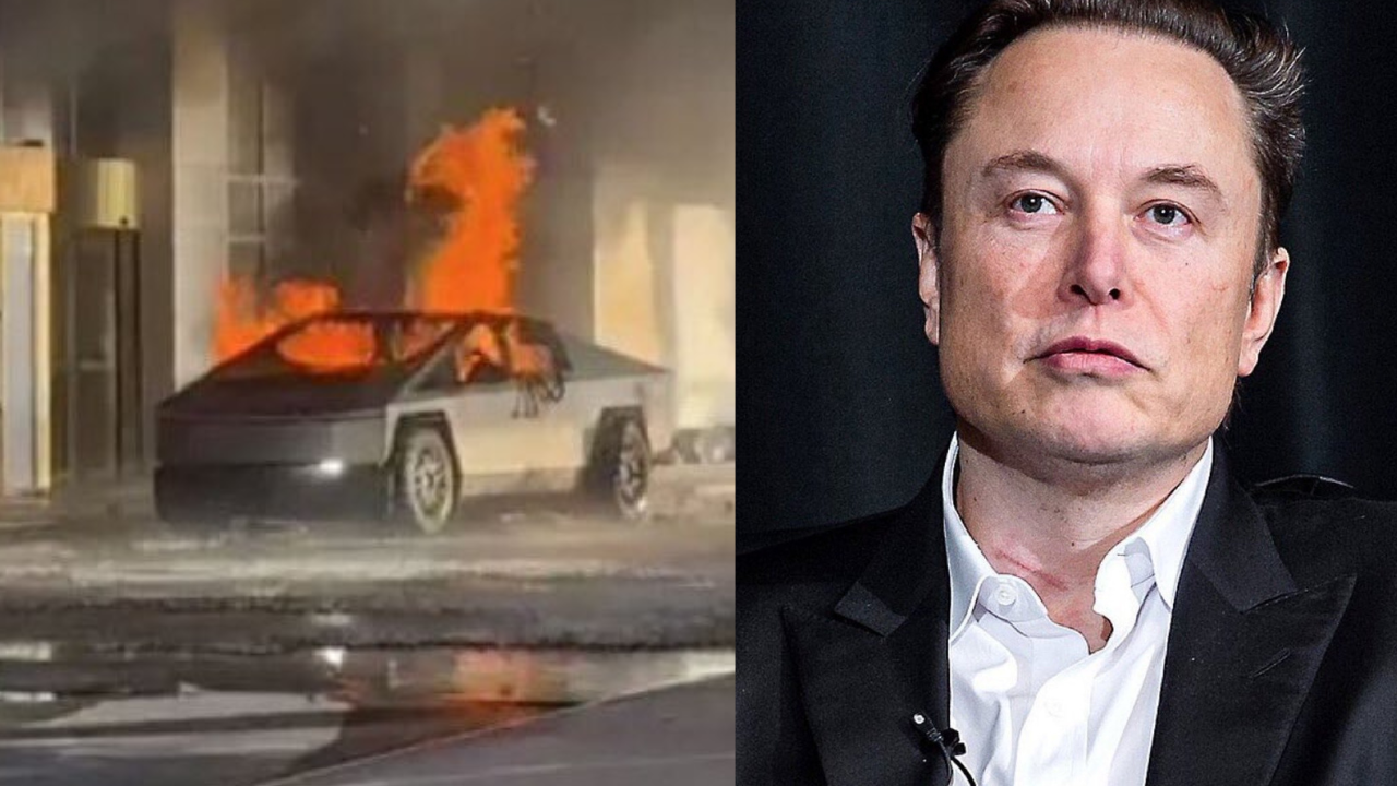 Tesla Cybertruck Explosion