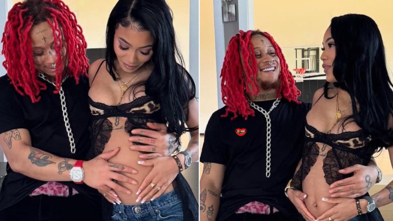 Trippie Redd and Coi Leray