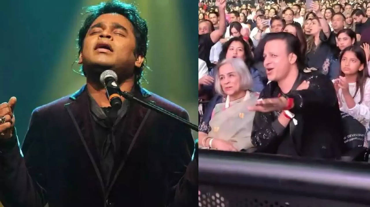 Vivek Oberoi Grooves To Saathiya Song While AR Rahman Performs Live. Netizens Say This Generation Won't Understand'