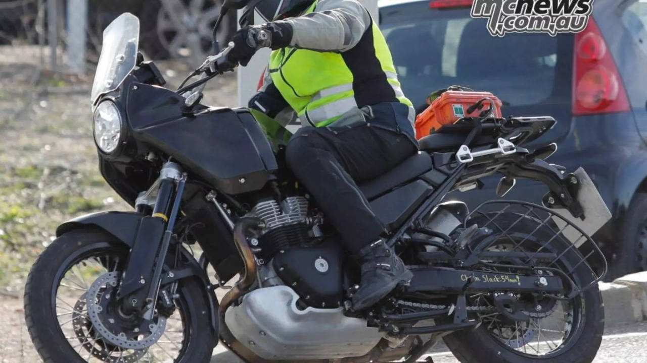 Royal Enfield Himalayan 750 Spy Shots