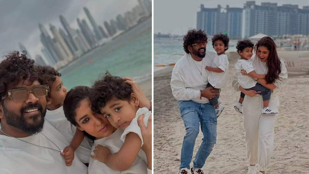  துபாயில் குழந்தைகளுடன் நயன்தாரா புத்தாண்டு கொண்டாட்டம்.. வெளிவந்த க்யூட் புகைப்படங்கள்! 