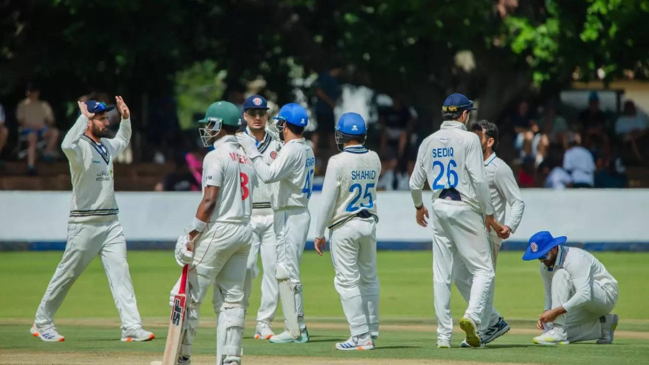 Zimbabwe vs Afghanistan 2nd Test Live Score Afghanistan Lose Two Wickets