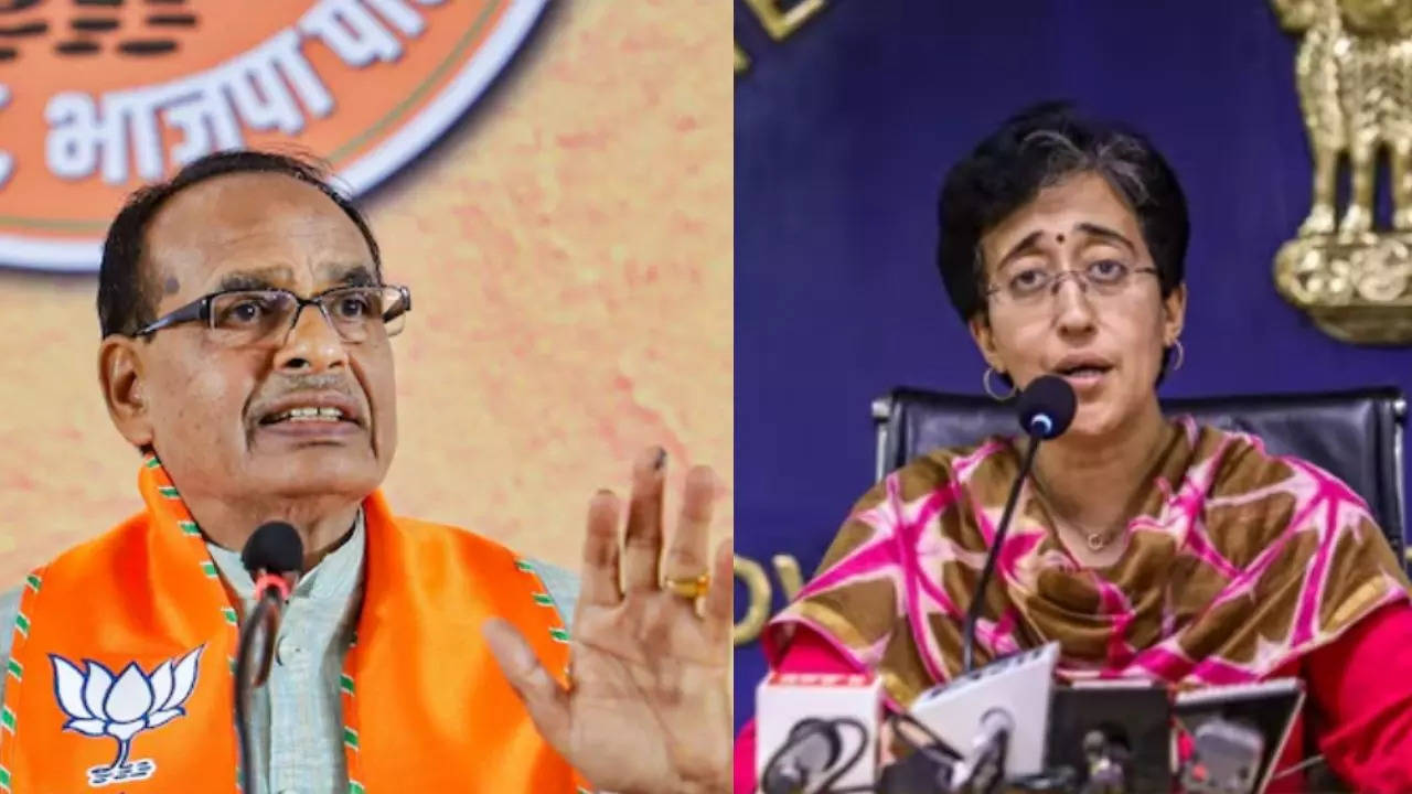 Shivraj Singh Chouhan And Atishi