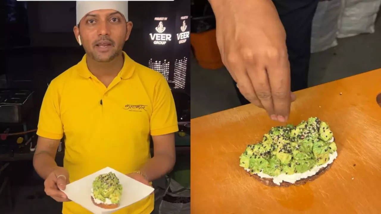 Viral Surat Street Vendor Sells Avocado Toast For 13K