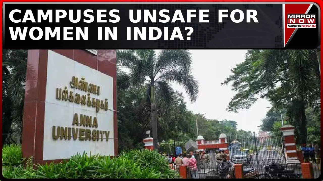 Madras High Court Slams 'Politicization' Of  Anna University Case; Campuses Unsafe In India? | Times Now