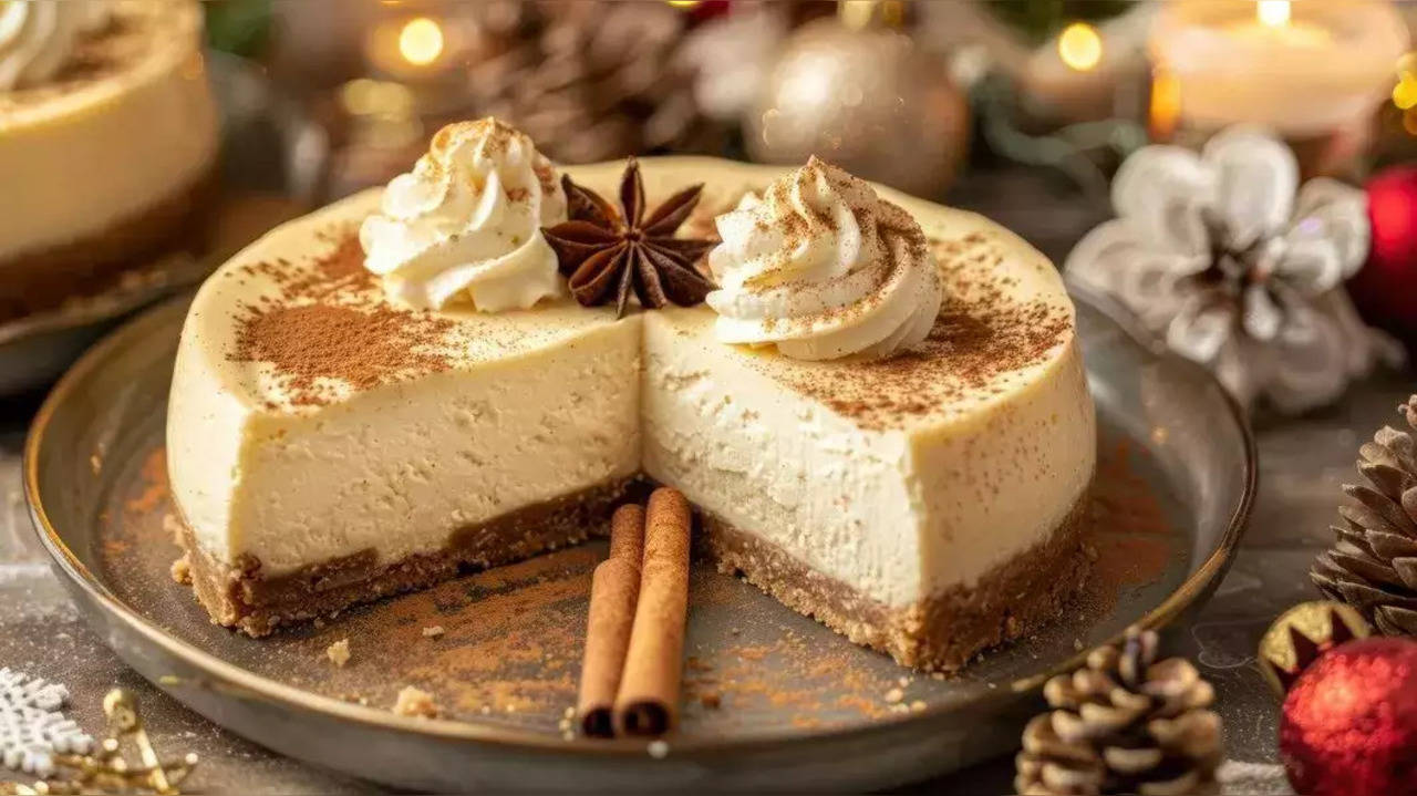 Eggnog Cheesecake