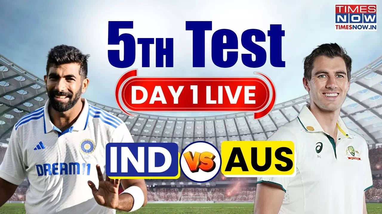 IND vs AUS 5th Test Day 1 HIGHLIGHTS Bumrah Gets Key Wicket As India Show Unity To End Day 1