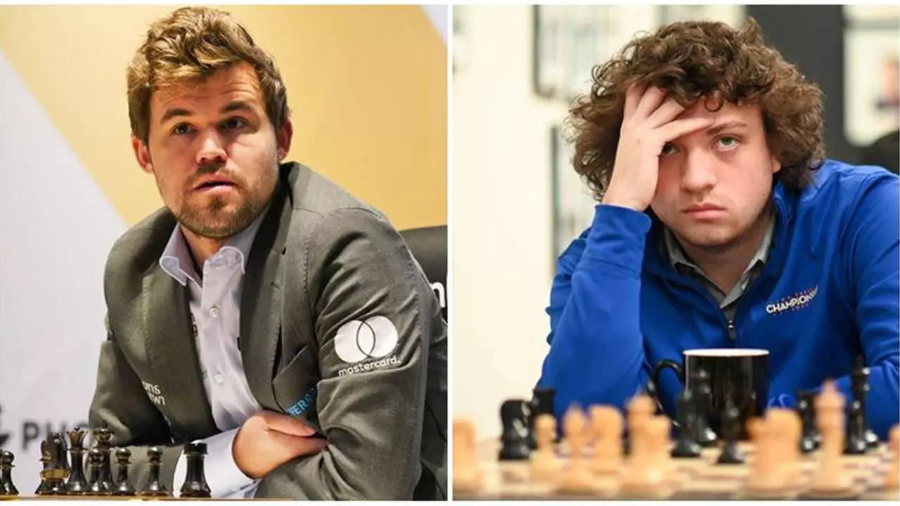 Magnus Carlsen and Hans Niemann