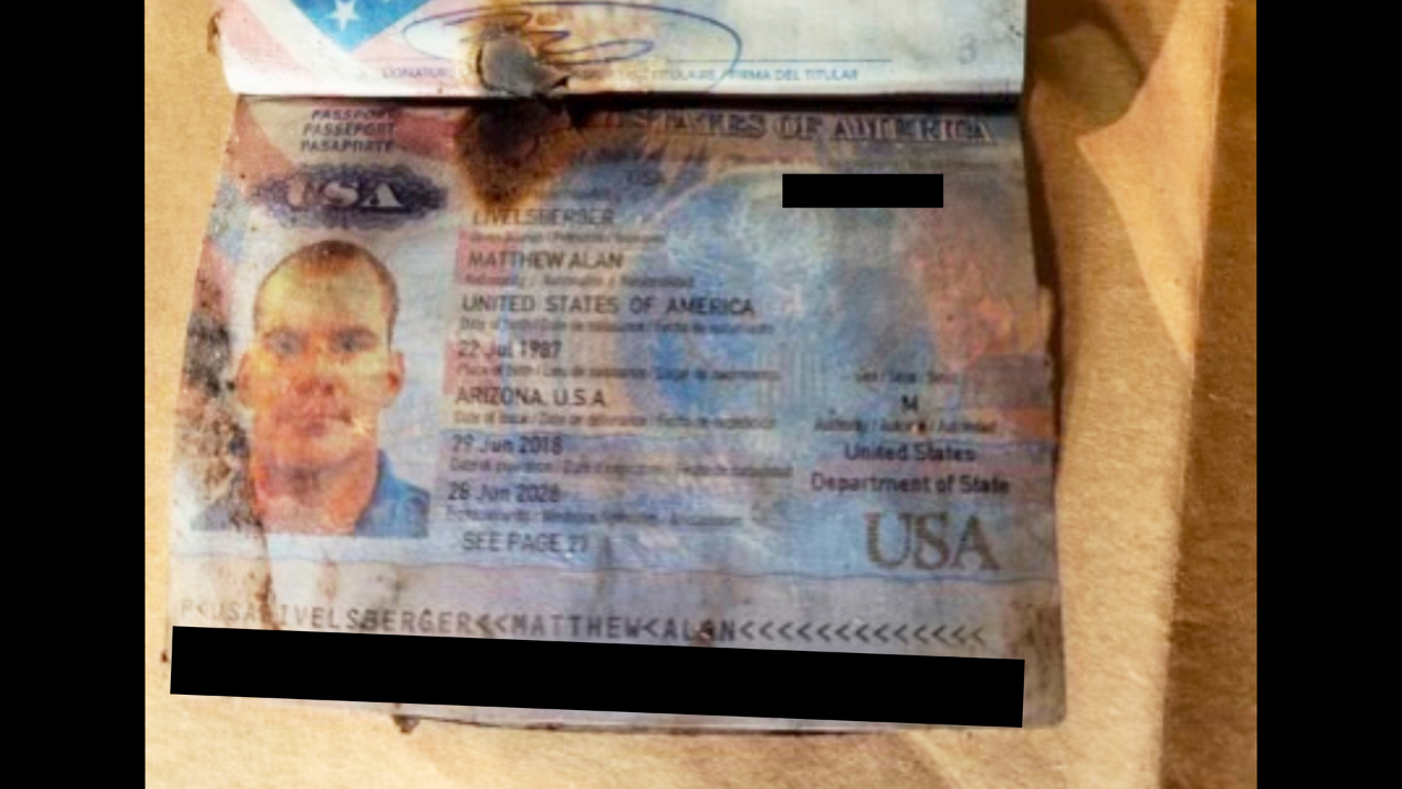 Matthew Livelsberger Passport