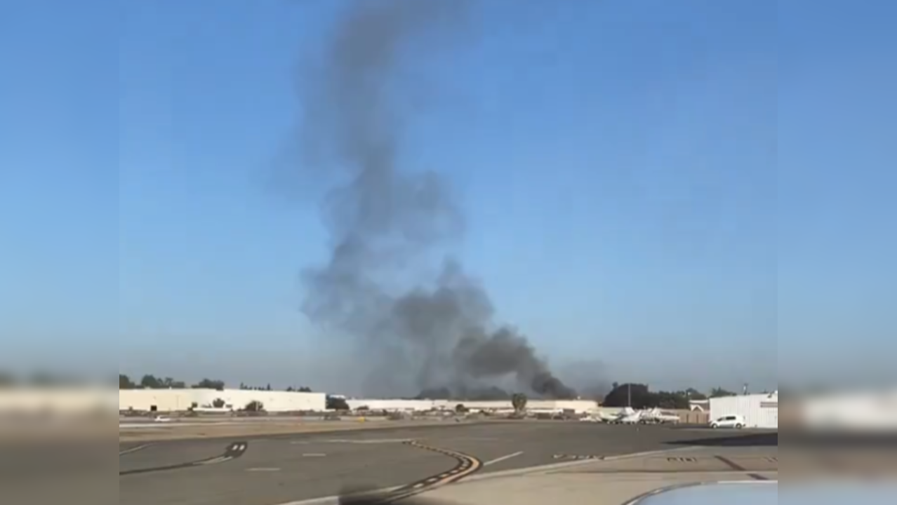 Plane Crash, California  (Photo Credits: X/Twitter)