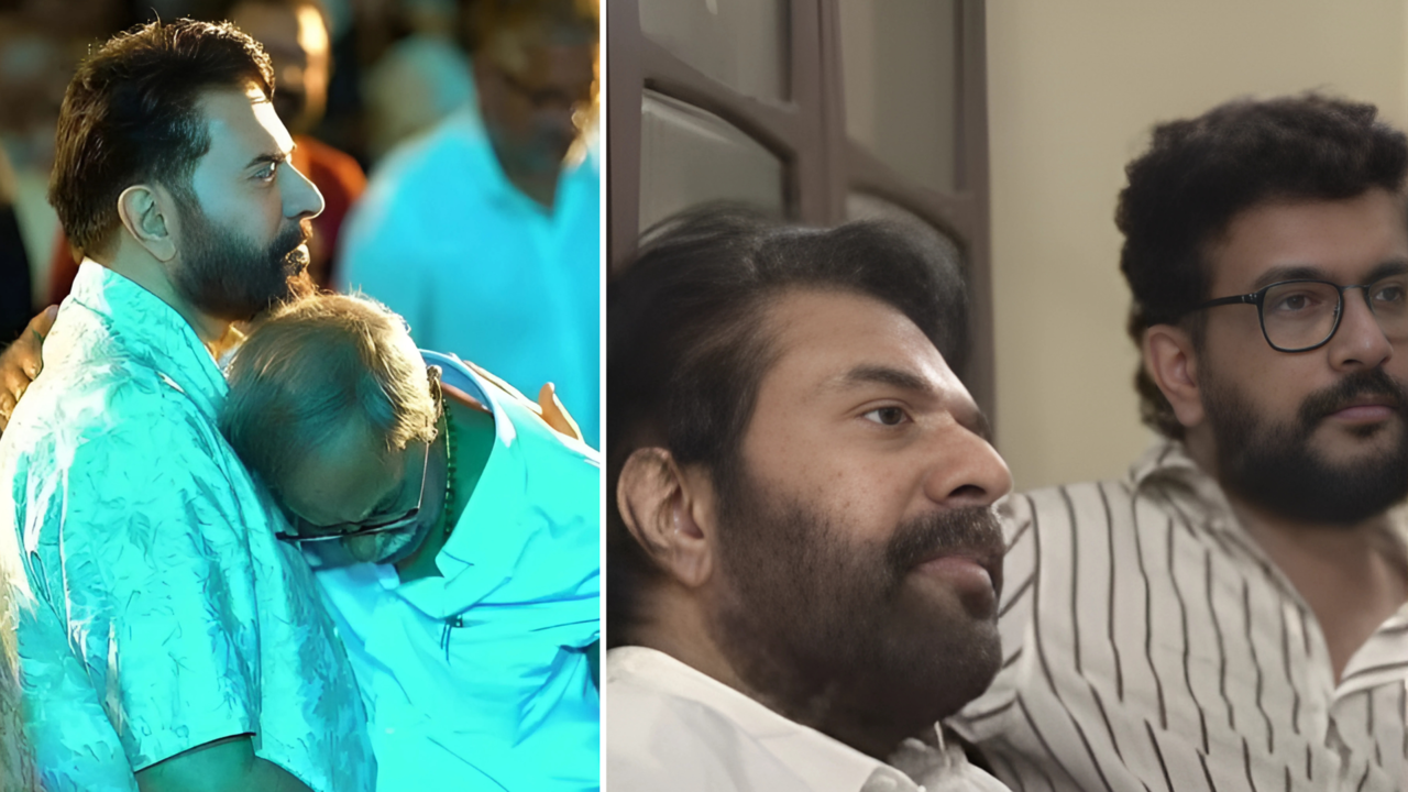 Mammootty At MT Vasudevan Nair's House