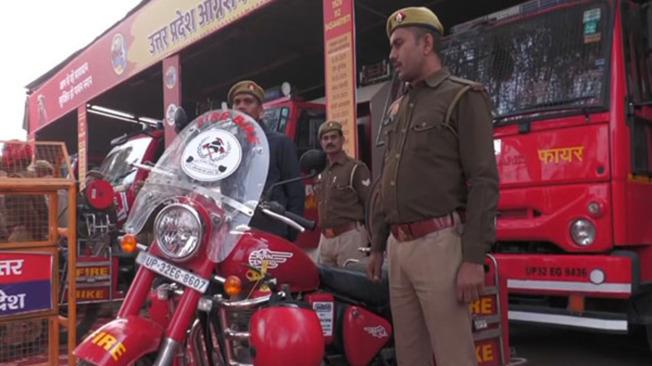 New fire stations inaugurated and 365 vehicles deployed for Mahakumbh 2025 in Prayagraj