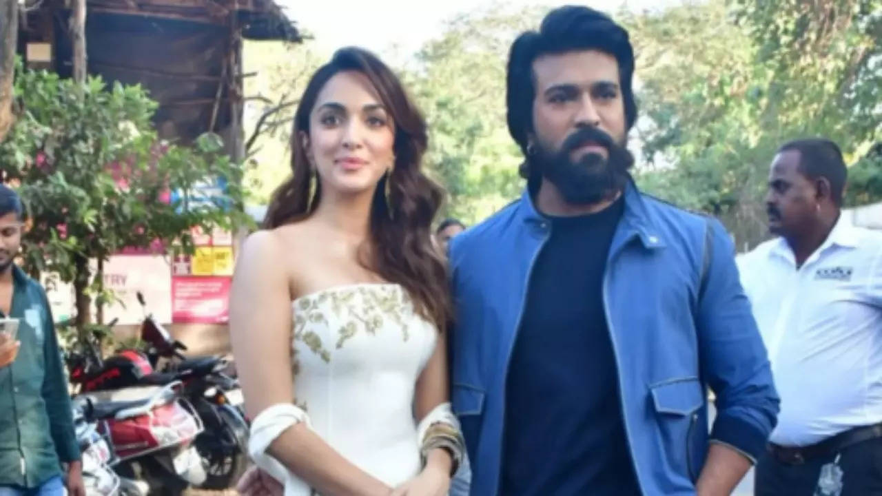 Bigg Boss 18: Game Changer Stars Ram Charan-Kiara Advani SPOTTED Outside The Salman Khan Show’s Set – See Pics