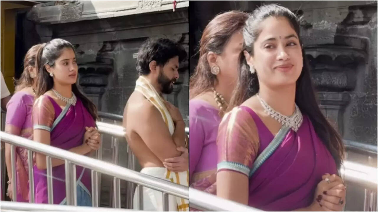 Janhvi Kapoor And Shikhar Pahariya Begin 2025 With A Spiritual Trip To Tirupati