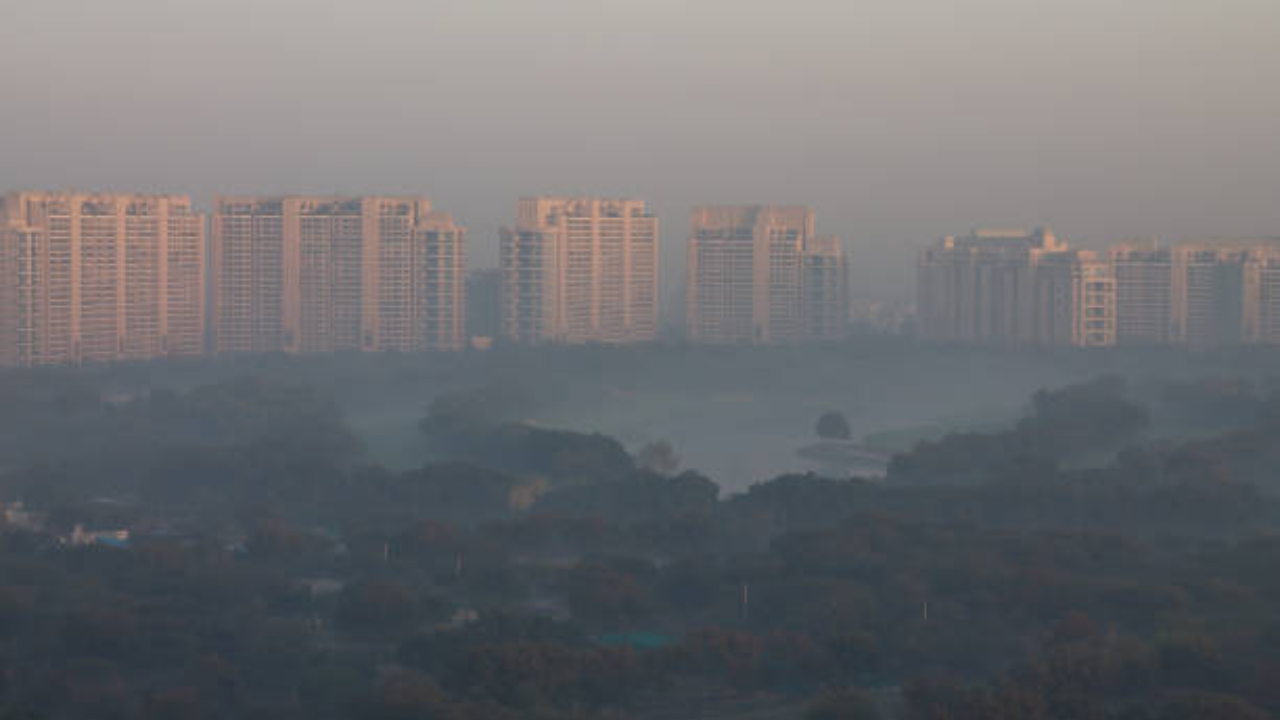 Pollution in Delhi NCR during winters.