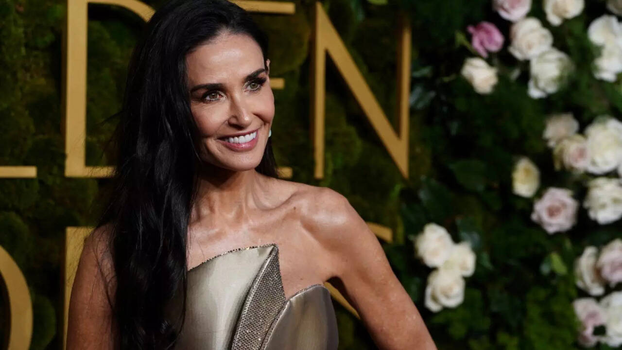 Demi Moore In SHOCK Over Golden Globes 2025 WIn For The Substance. Here's Why (AP)