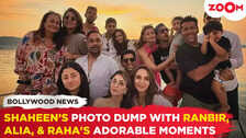 Ranbir Kapoor Alia Bhatt and her daughter Raha shine in Shaheen Bhatt's New Year photo dump