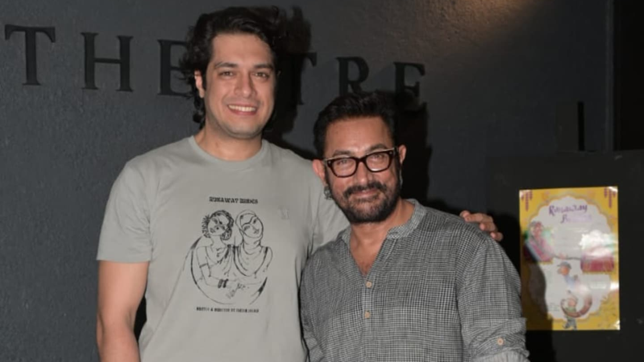 Ahead of Junaid Khan’s Loveyapa Release, Dad Aamir Khan Attends His Play At Prithvi Theatre