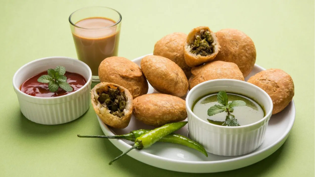 make perfect gujarati style crispy lilva kachori for breakfast note the recipe