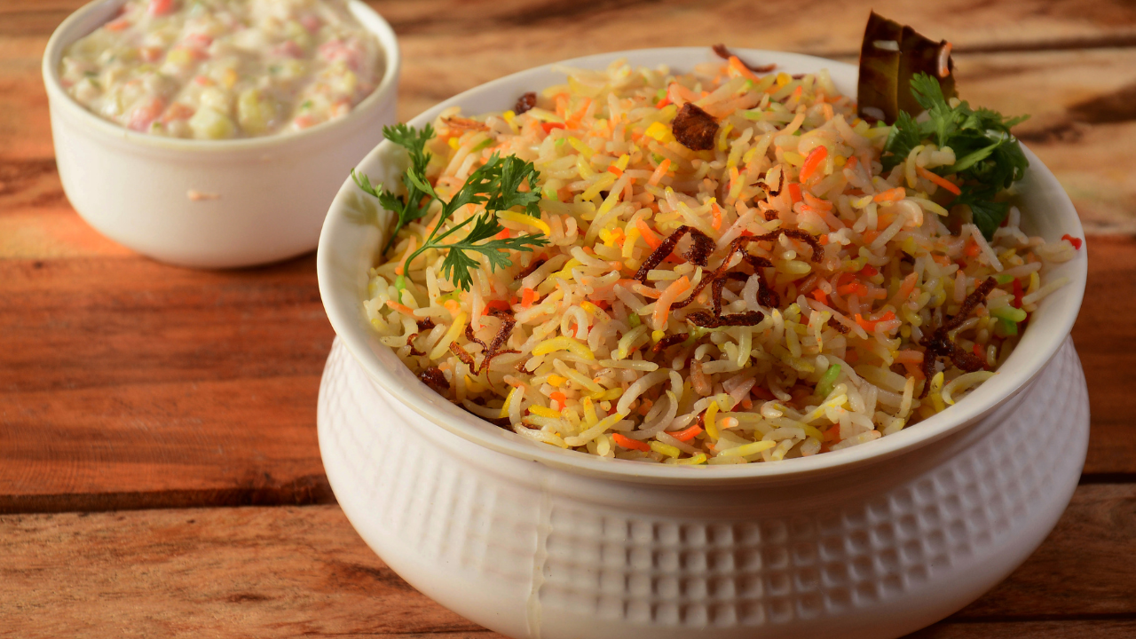 ​vegetable biryani