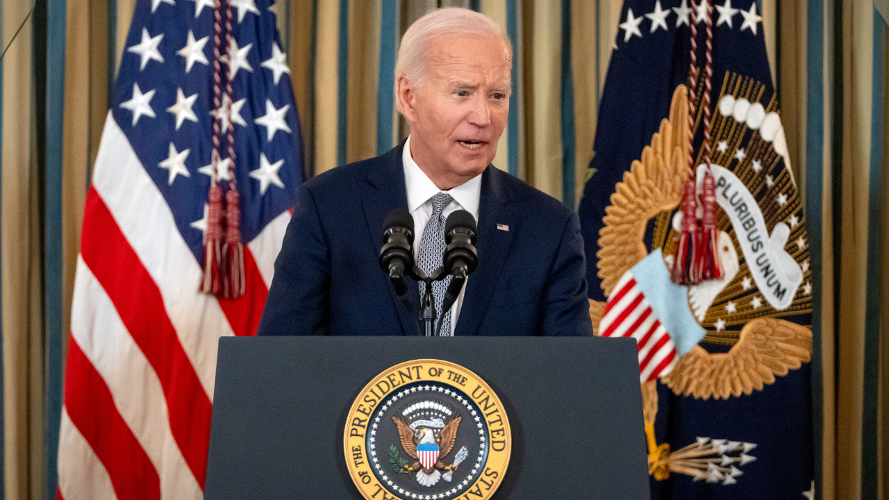 President Joe Biden at the White House