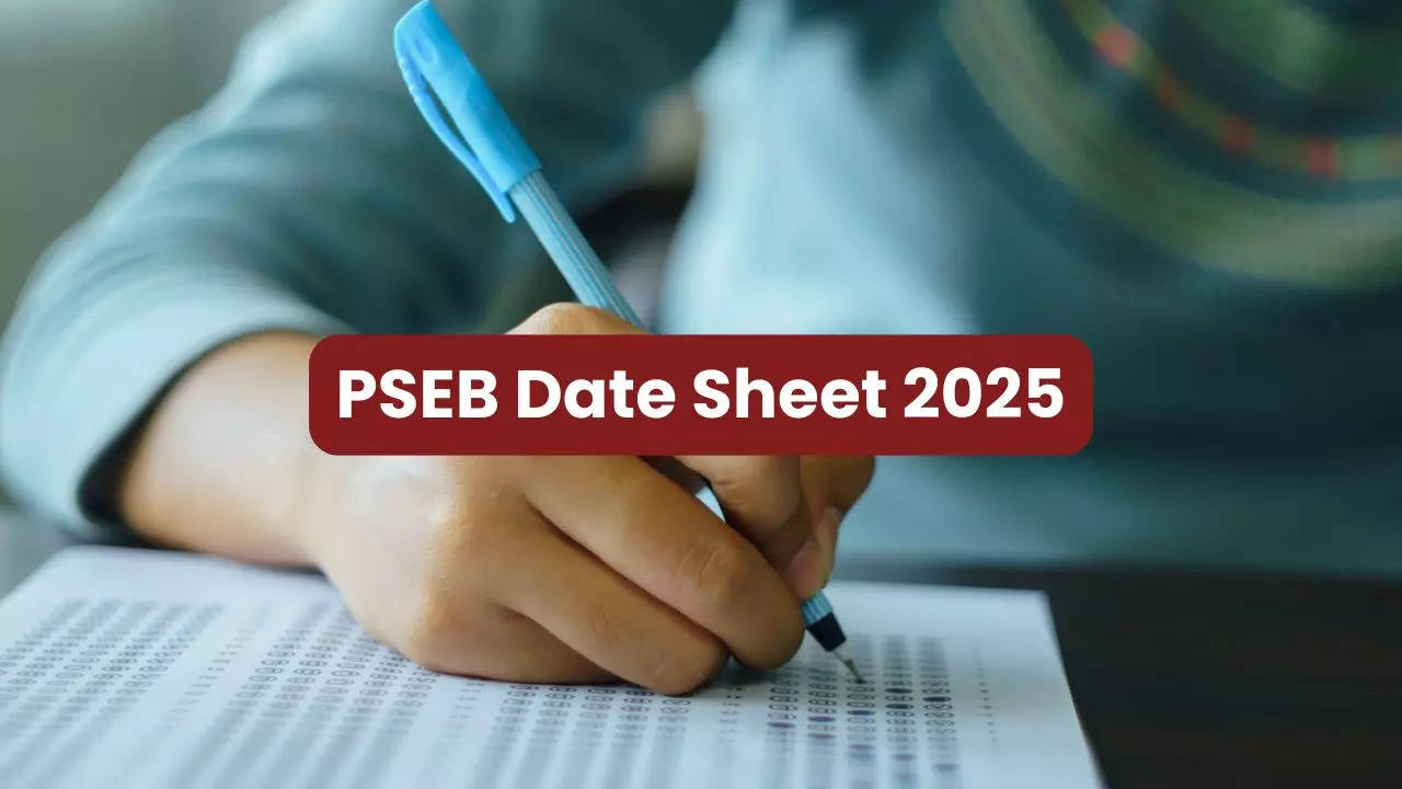 PSEB Date Sheet 2025 Out Soon