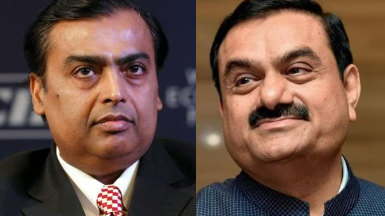 Mukesh Ambani Gautam Adani