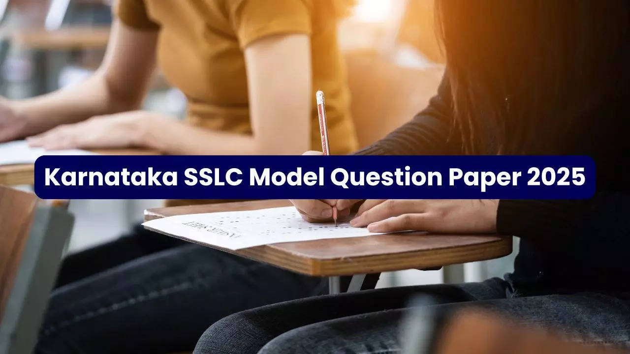 Karnataka SSLC Model Question Paper 2025