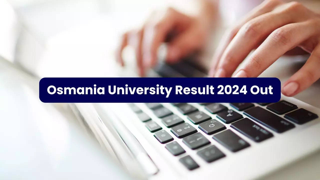 Osmania University Result 2024 Out