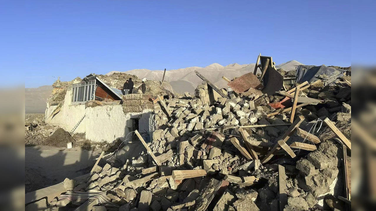 A powerful earthquake rocked Tibet on Tuesday