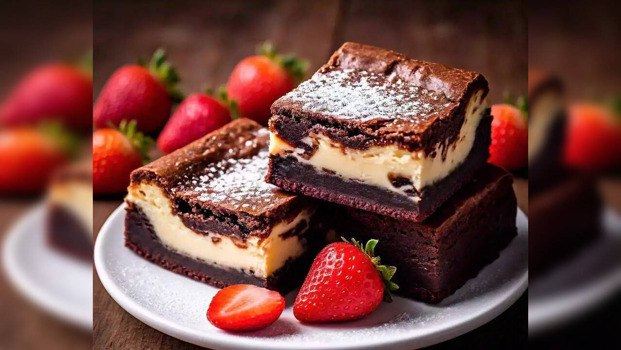 Fudgy Cheesecake Brownies