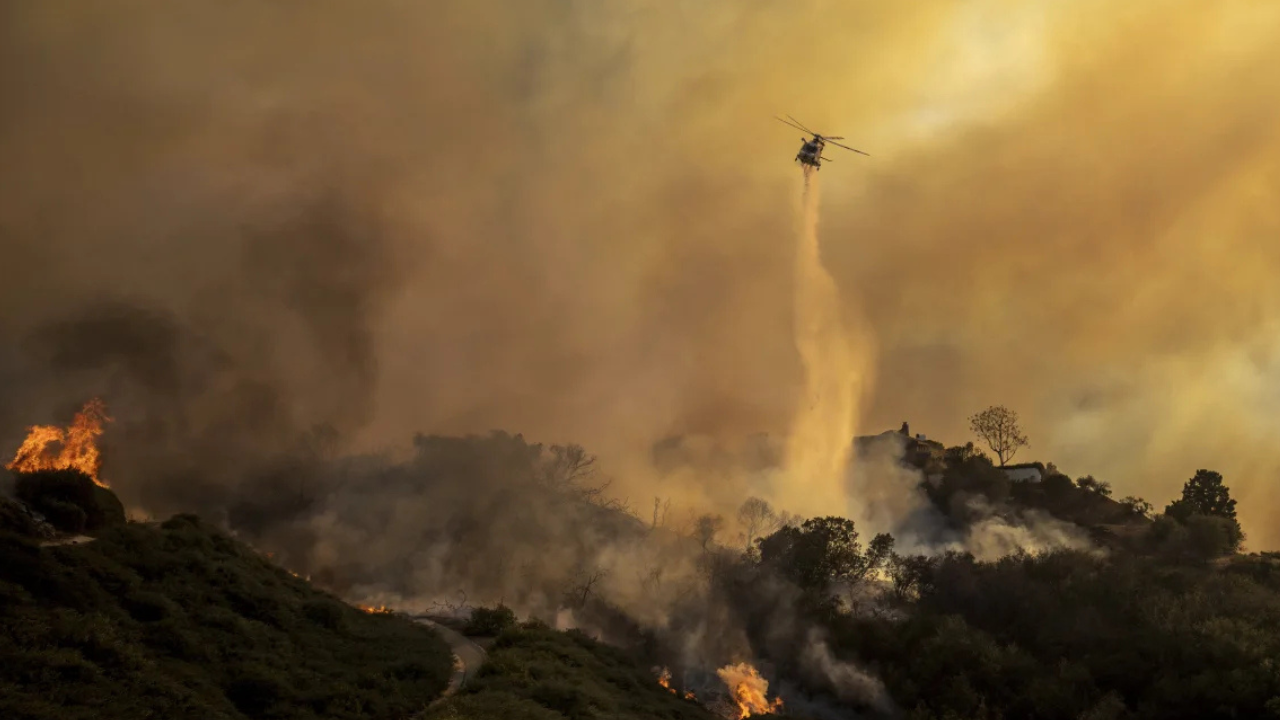 Palisades Charter High School Fire