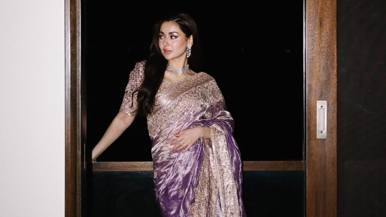 Hania Aamir's saree look decoded