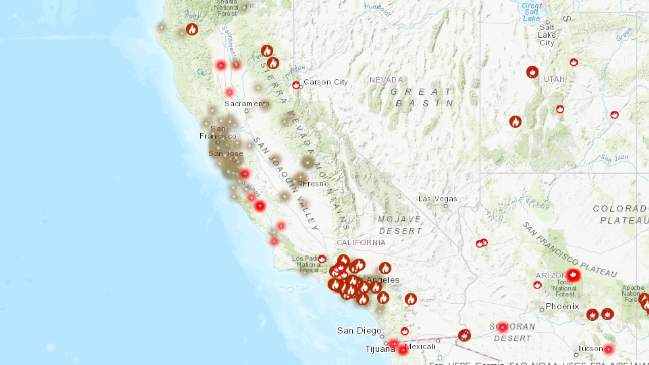 California Fire Map