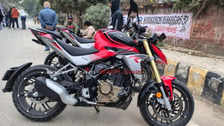 Hero Xtreme 250R spotted launching in India at Bharat Mobility Expo