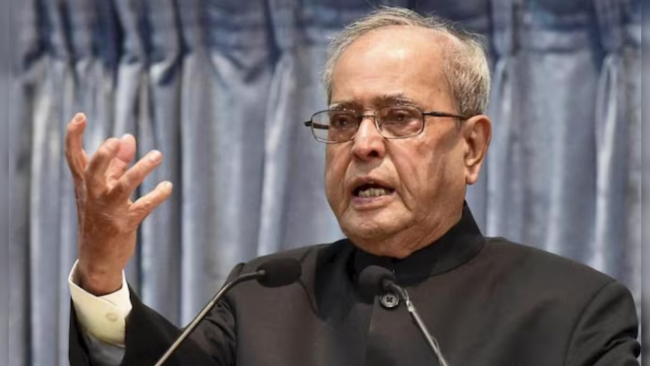 Former president Pranab Mukherjee