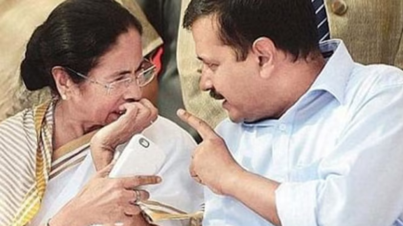 Kejriwal Thanks TMC for Support in Delhi Assembly Polls