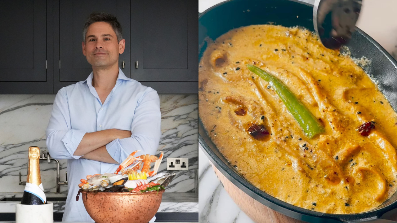 Chef Andrej Urosevic Makes Bengali-Style Shorshe Ilish