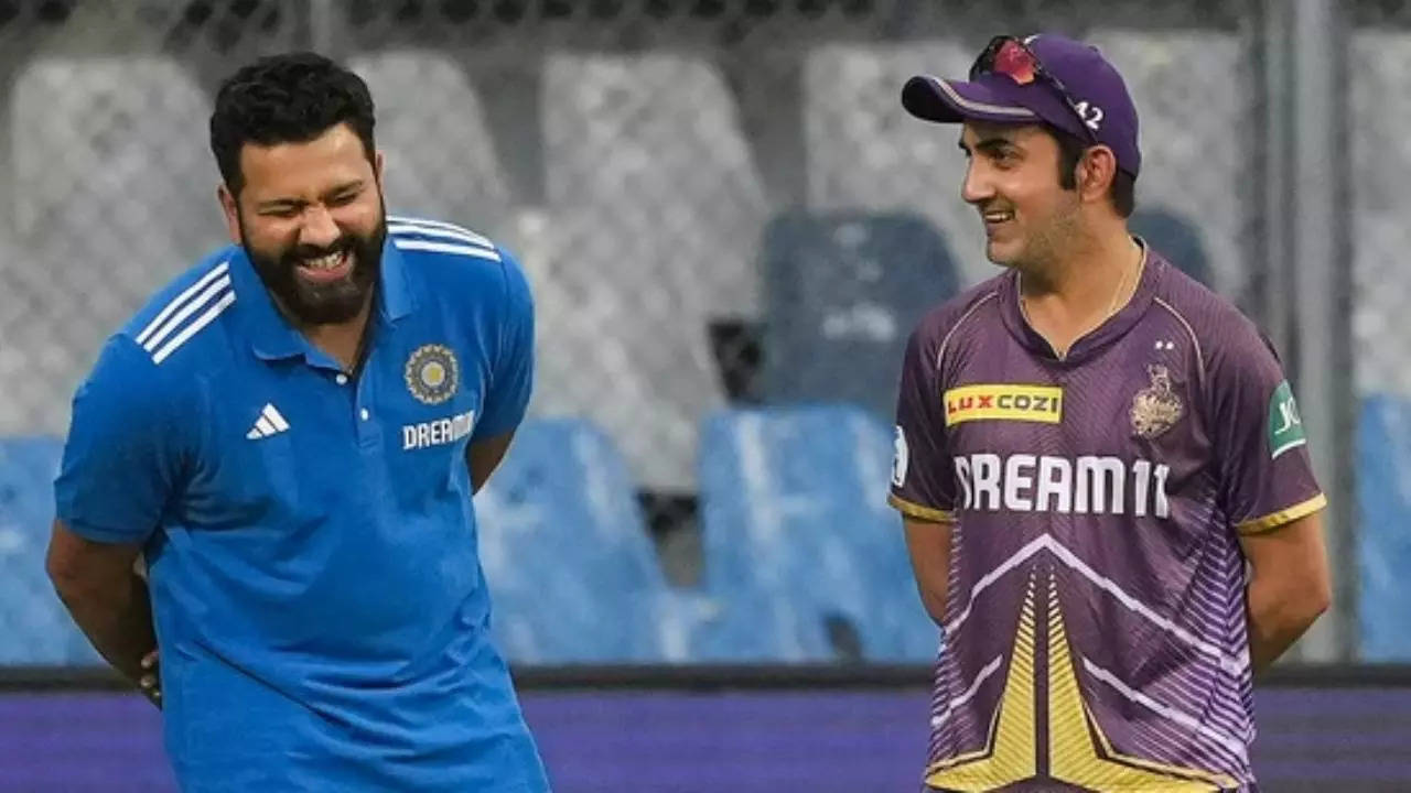 Rohit Sharma Gautam Gambhir IPL 2024