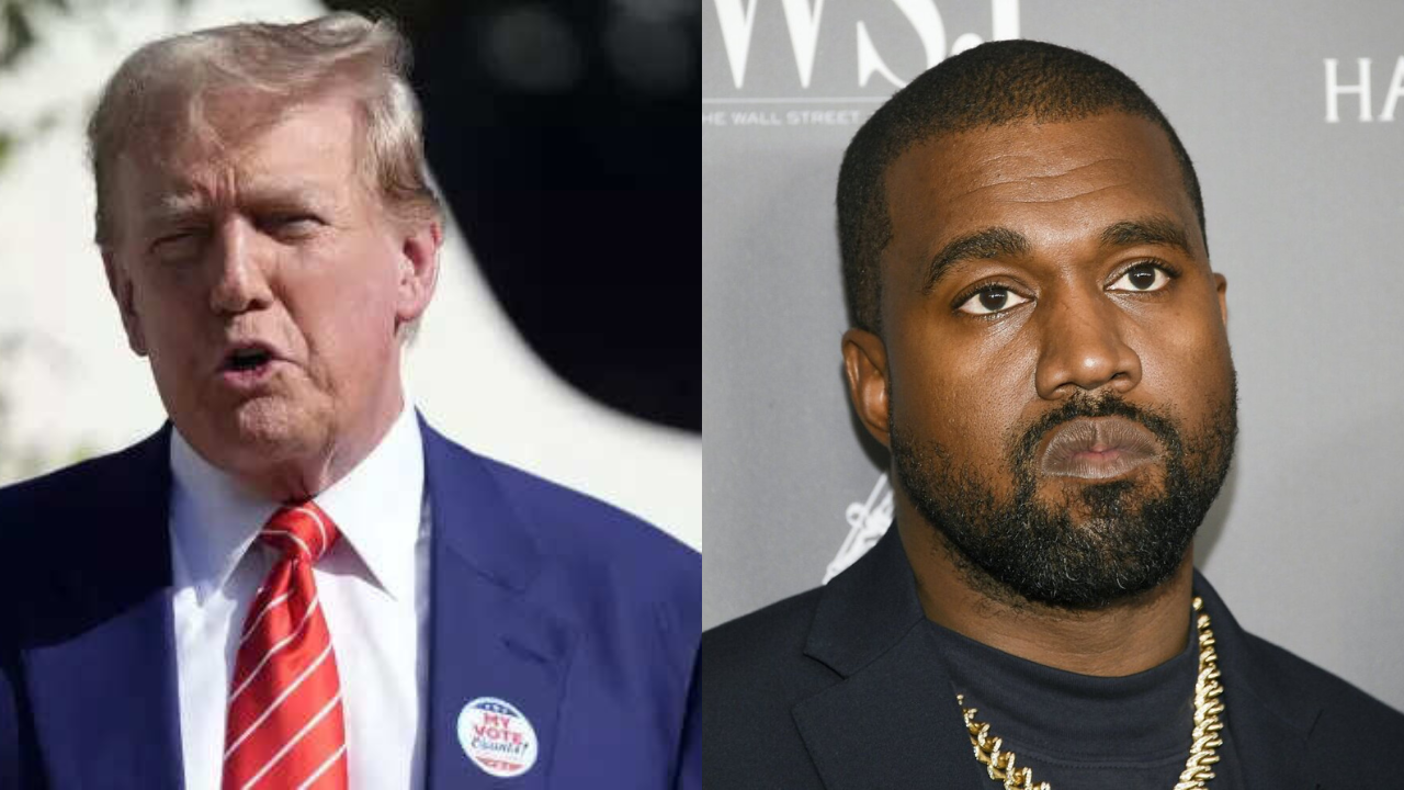 Donald Trump and Kanye West