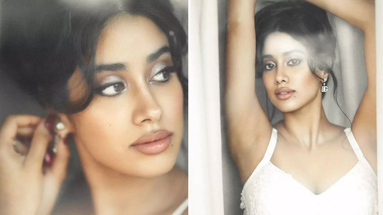  Janhvi Kapoor: ஸ்டைலிஷ் தமிழச்சி.. ஜான்வி கபூரின் லேட்டஸ்ட் வைரல் க்ளிக்ஸ்! 
