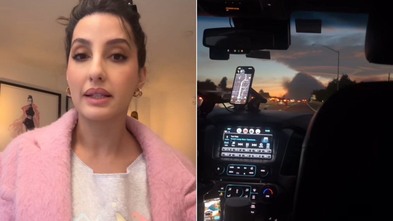 LA Wildfires: Nora Fatehi Shares 'Crazy' Experience After Getting Evacuated, Says 'Never Seen Anything Like This'